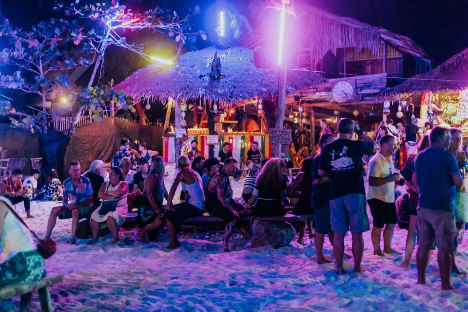 Rasta Baby Bar & Bungalows - Suitable For Young Travelers Ко-Фаям Екстер'єр фото